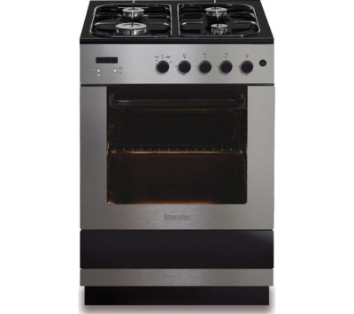 BAUMATIC  BCG605SS Gas Cooker - Stainless Steel